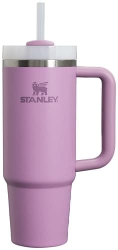 Stanley Quencher H2.0 Tumbler with Handle and Straw 30 oz | Flowstate 3-Position Lid | Cup Holder Compatible for Travel | Insulated Stainless Steel Cup | BPA-Free | Lilac