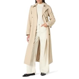 The Drop Women’s Emilia Elongated Trench, Hummus, XL