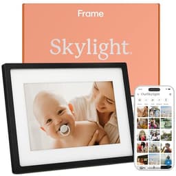 Skylight Frame – WiFi Digital Picture Frame Customer Support, Touch Screen Digital Photo Frame with Easy Setup, Photo Gifts for Parents and Grandparents - 10 Inch Black