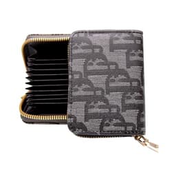 PHILITA Credit Card Wallet, Unisex Zipper Card Holder, RFID Blocking Credit Card Holder Secure Travel Wallet (Black-2)