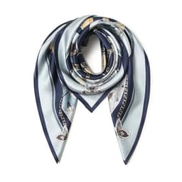 SHIROUYU 100% Mulberry Silk Scarf 35" Large Square Lightweight Scarf - Women's Silk Shawl -Silk Headband With Gift Packed